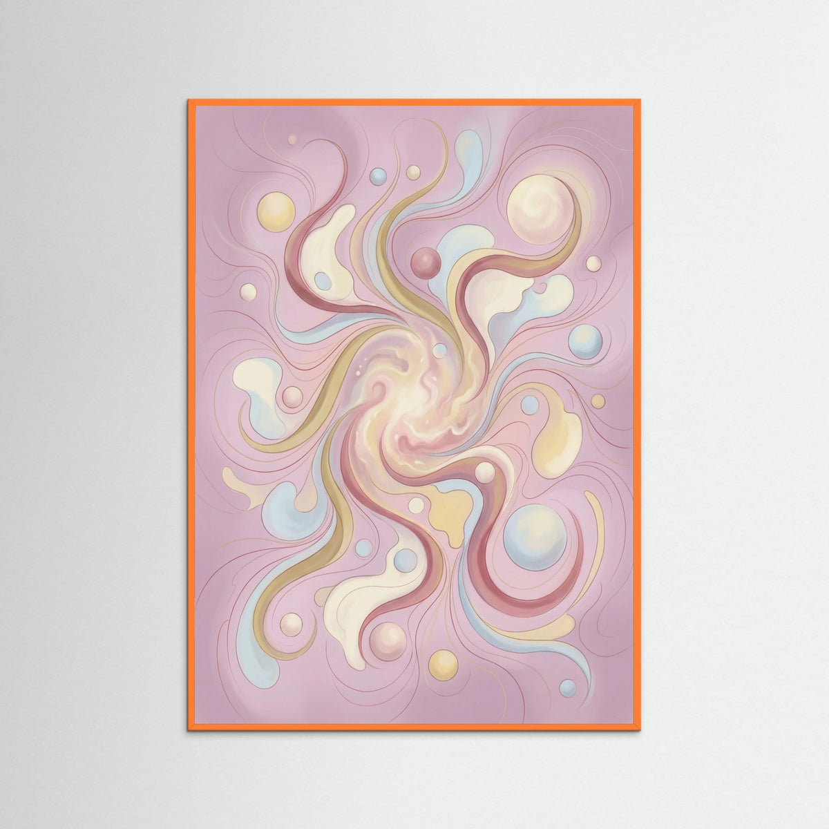 Orange Wood Ethereal Bloom