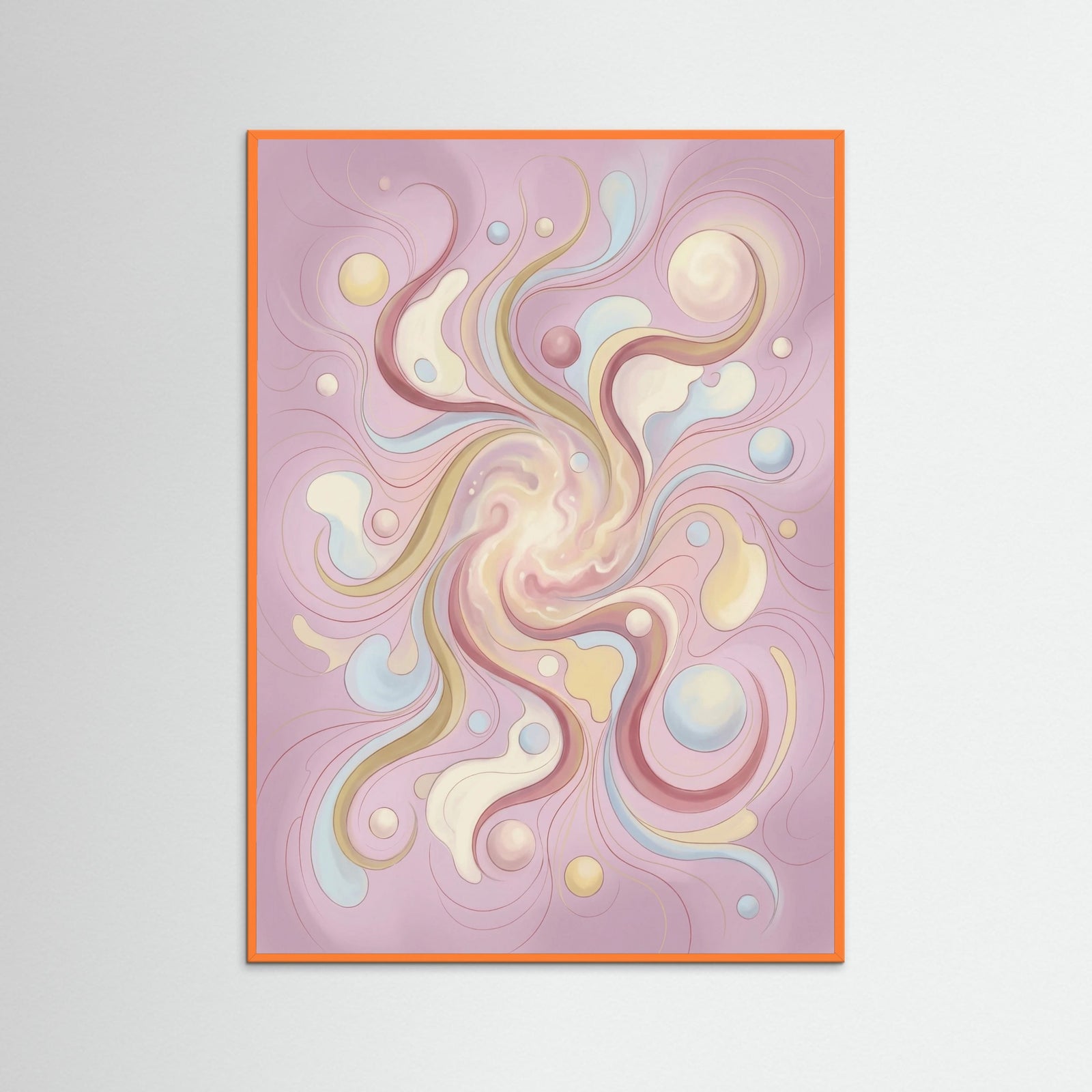 Orange Wood Ethereal Bloom