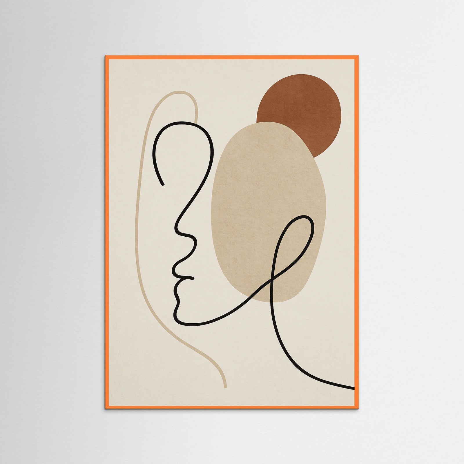 Orange Wood Ethereal Contour