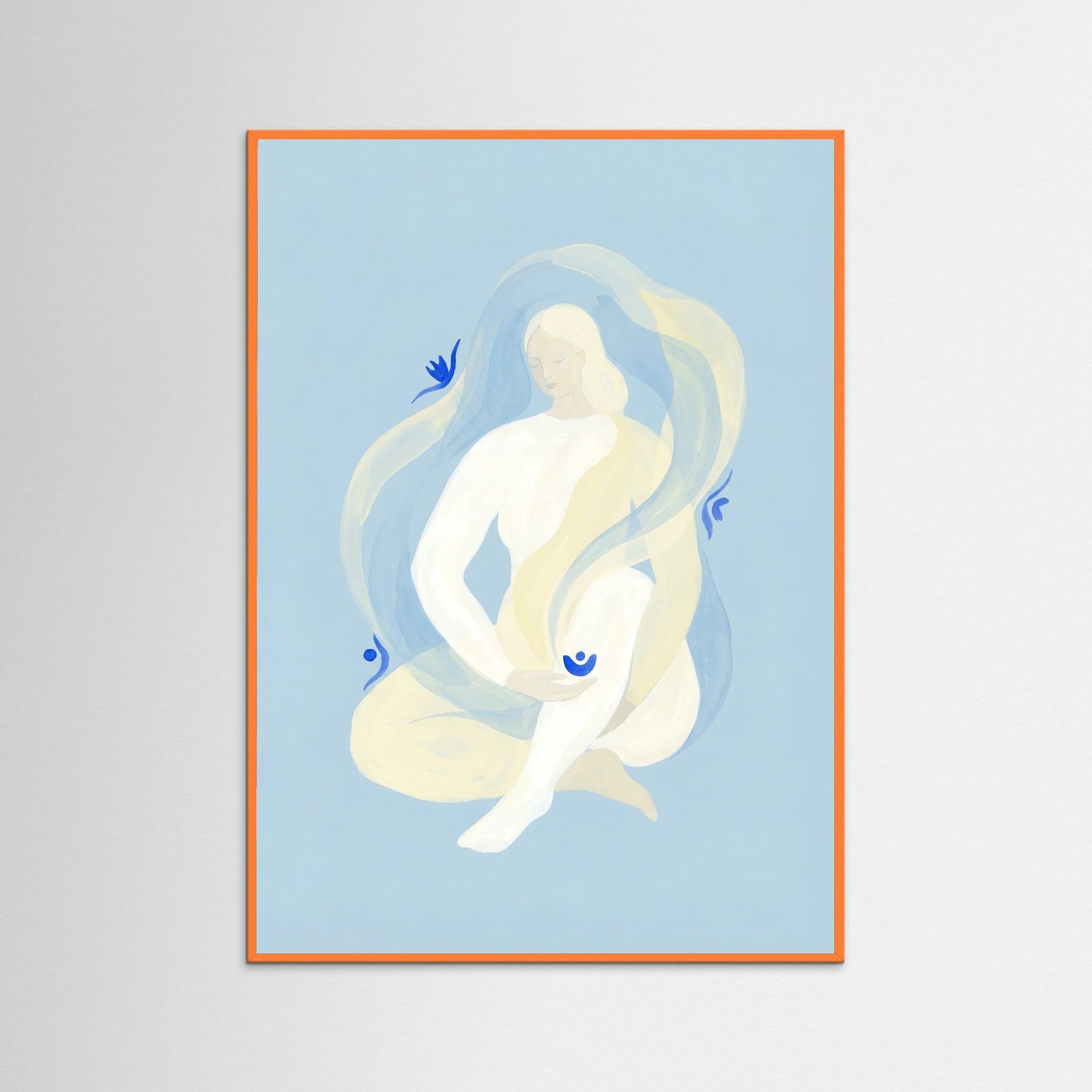 Orange Wood Ethereal Embrace