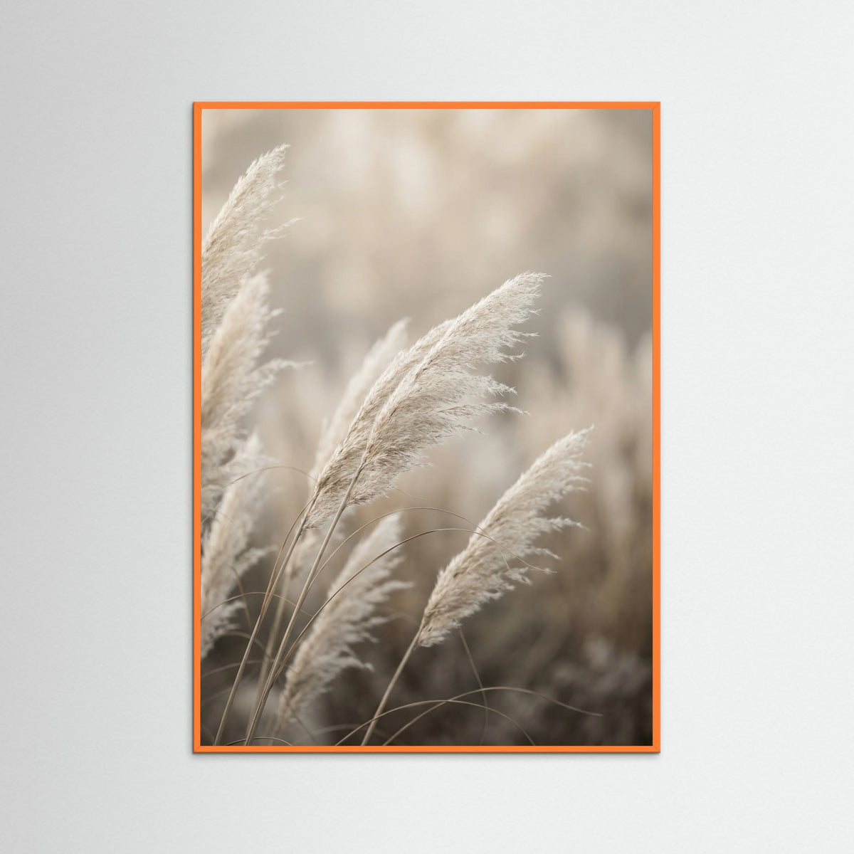 Orange Wood Ethereal Field Bloom