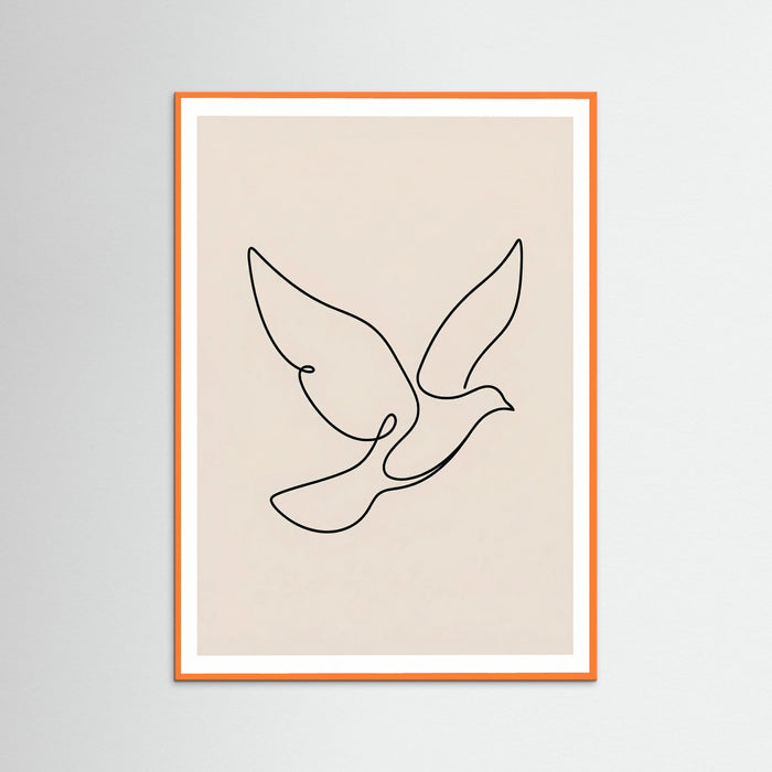 Orange Wood Ethereal Flutter