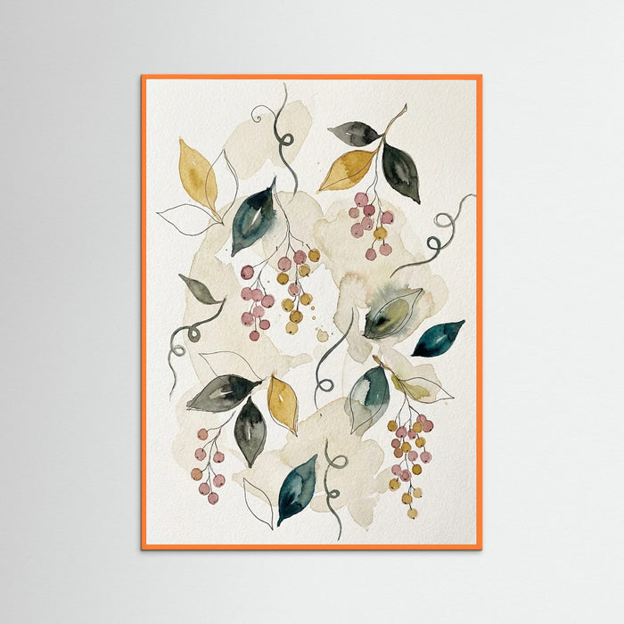 Orange Wood Ethereal Foliage