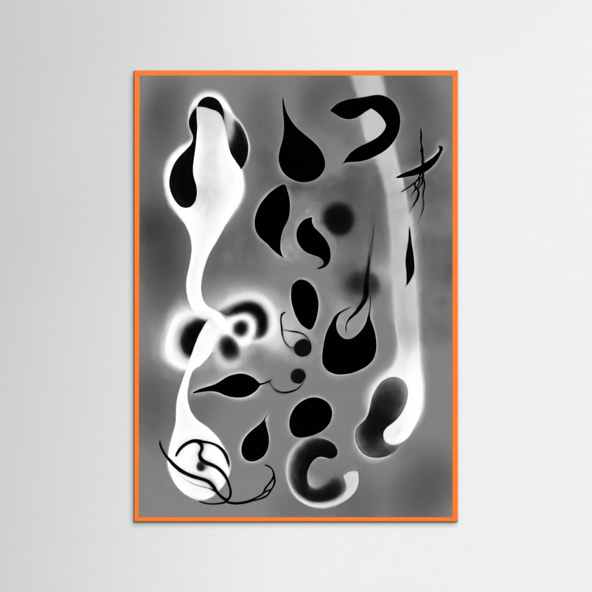 Orange Wood Ethereal Forms