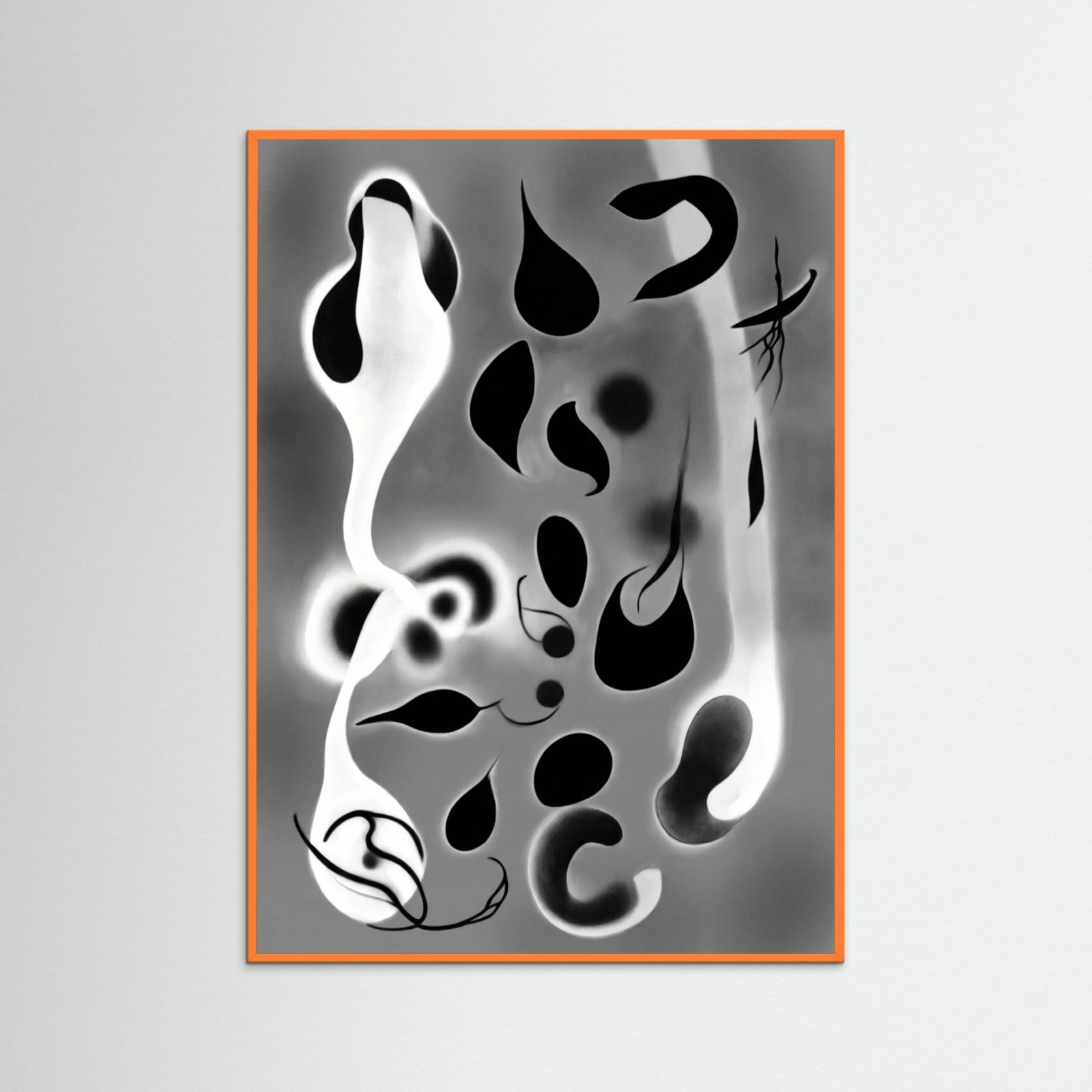 Orange Wood Ethereal Forms