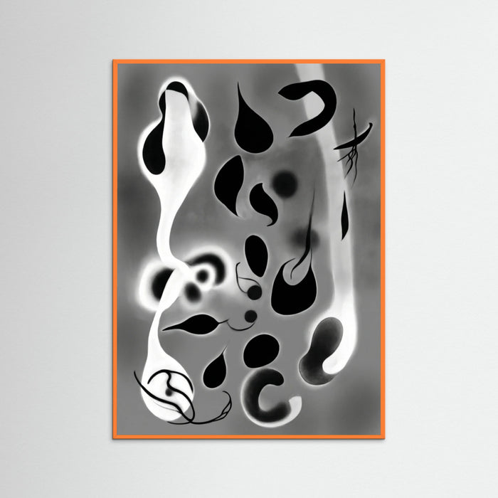 Orange Wood Ethereal Forms