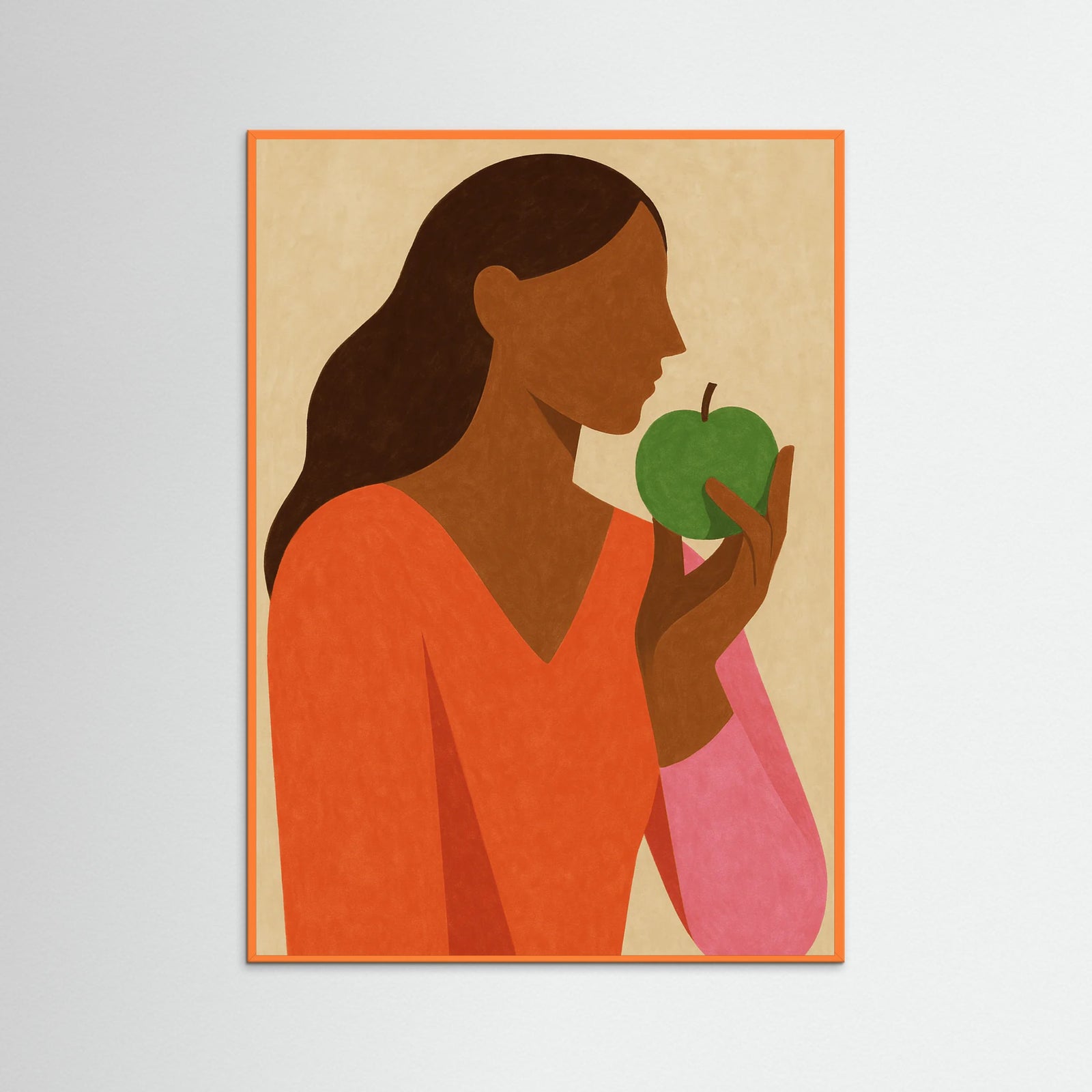 Orange Wood Ethereal Gaze