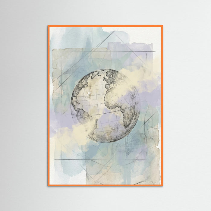 Orange Wood Ethereal Gaze