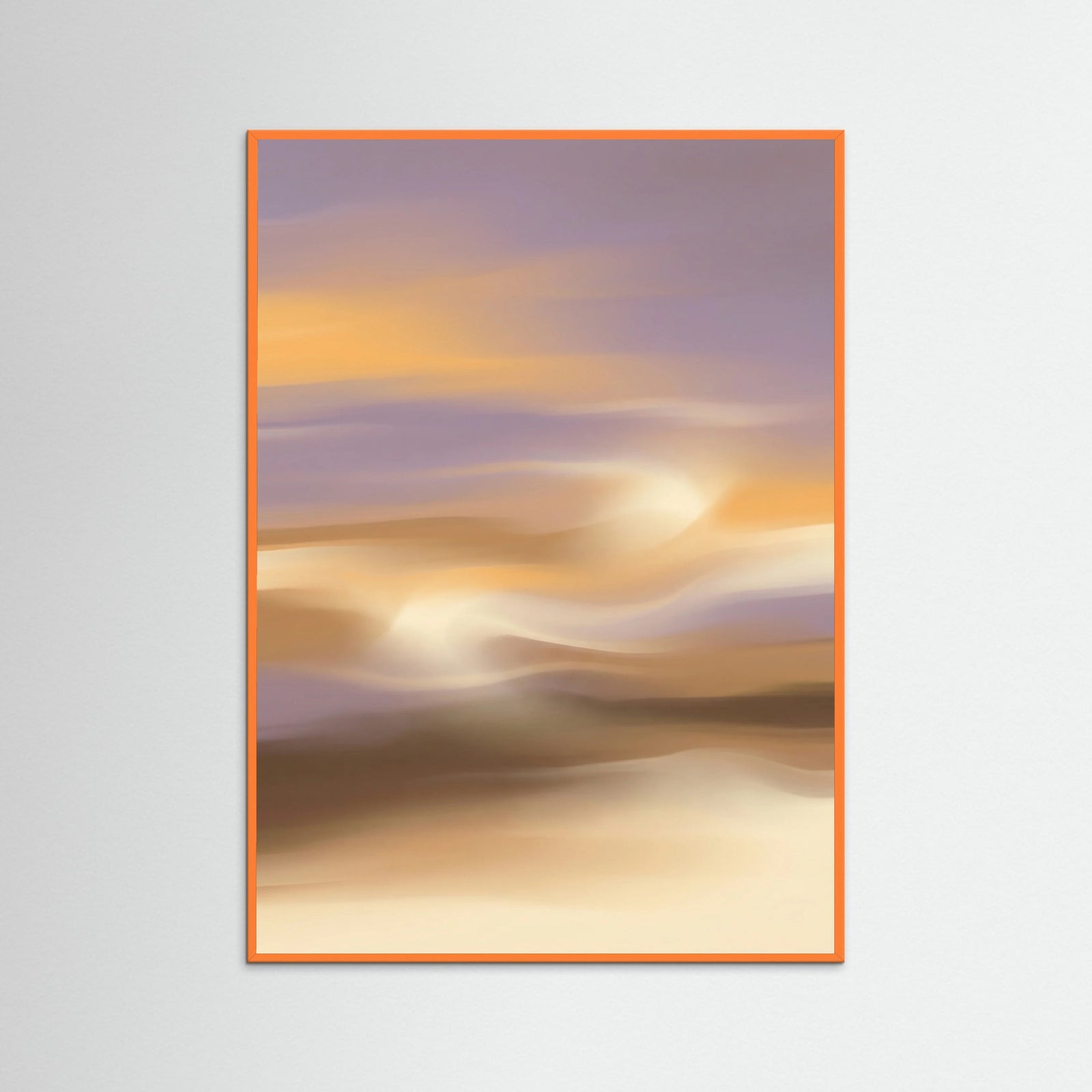 Orange Wood Ethereal Glow