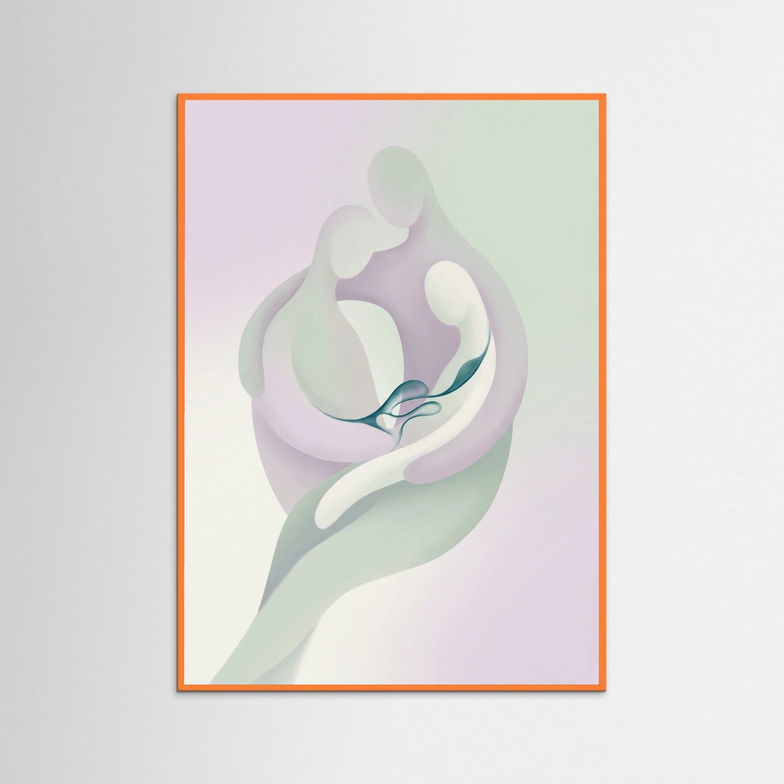 Orange Wood Ethereal Harmony