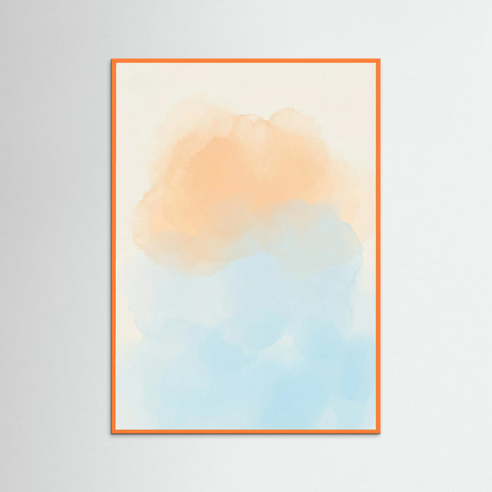 Orange Wood Ethereal Horizon