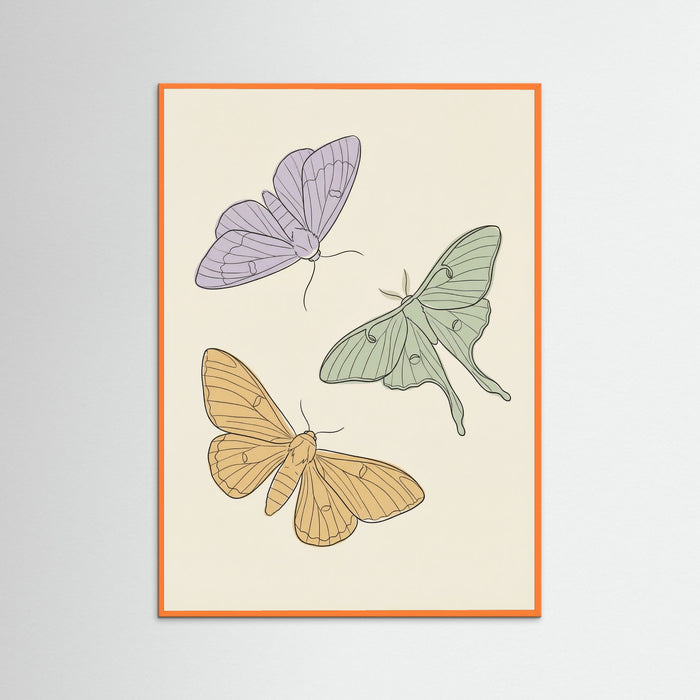 Orange Wood Ethereal Wings