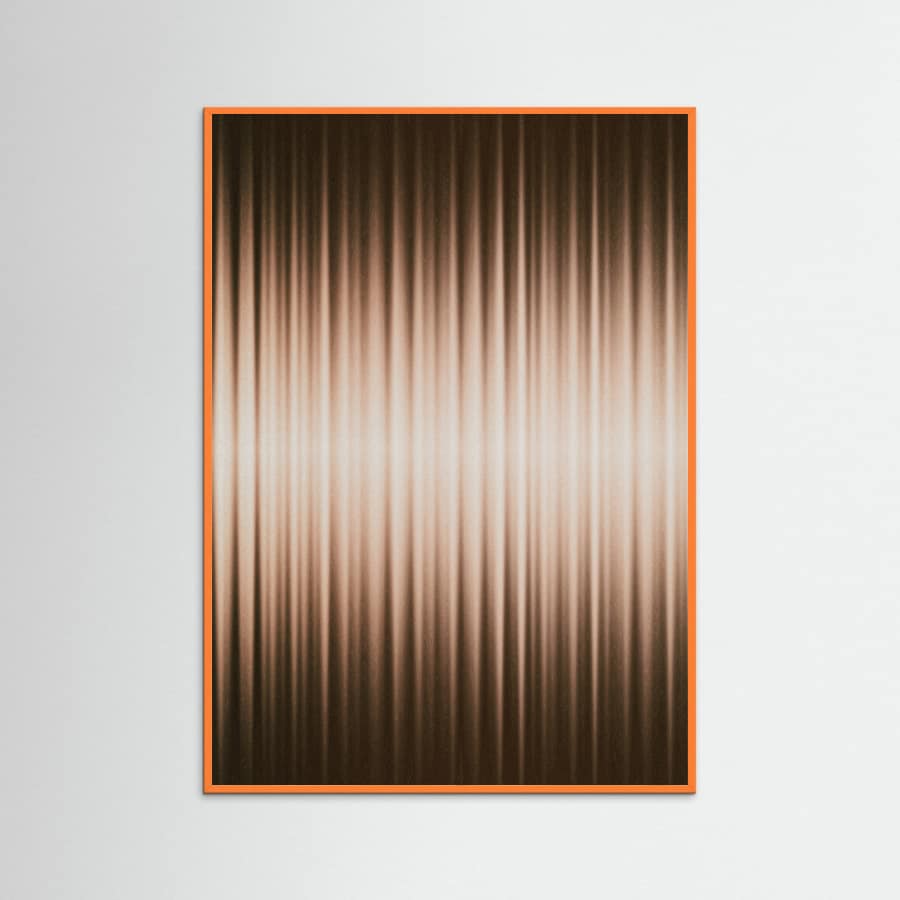 Póster Euphoria - Brown and White – póster e impresión artística