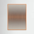 Euphoria - Gray and Orange Poster – plakat og kunsttryk