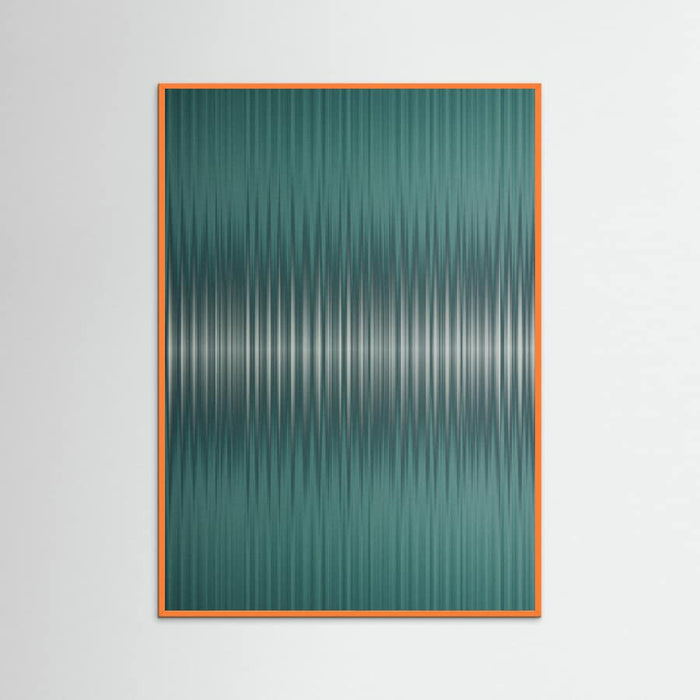 Póster Euphoria - Green and White – póster e impresión artística