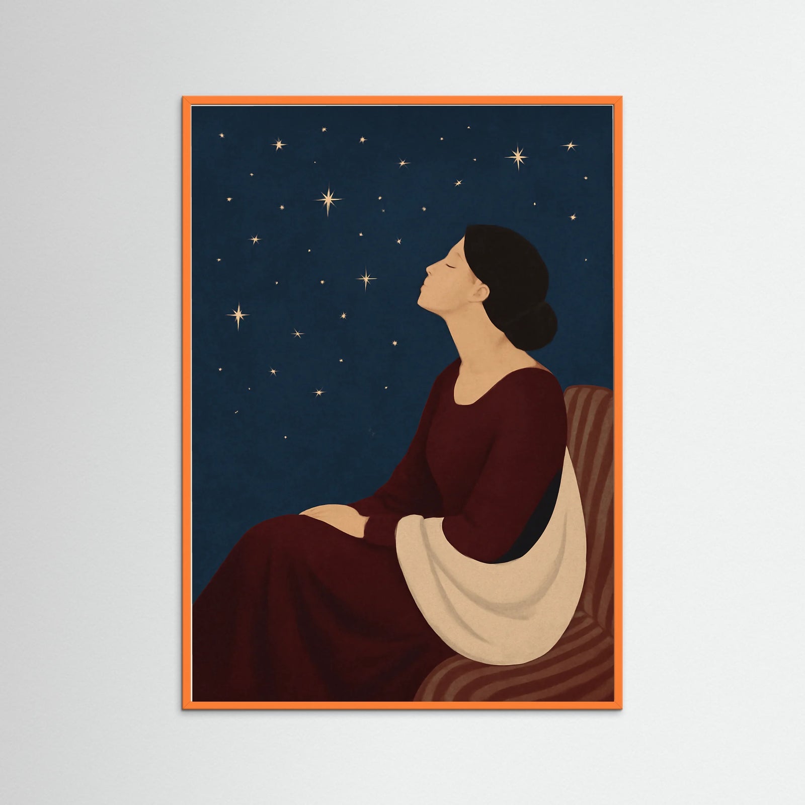 Orange Wood Evening Serenade