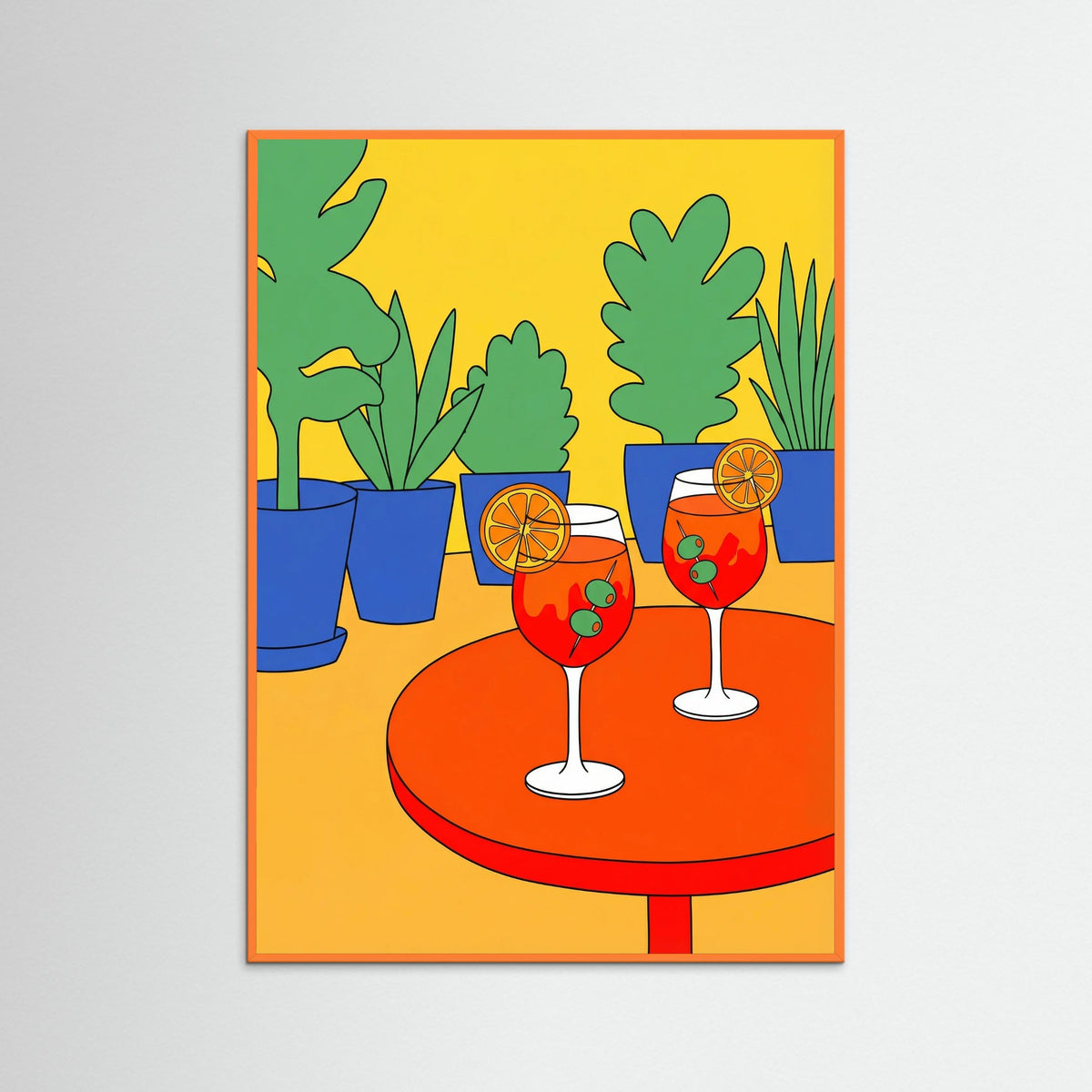 Orange Wood Evening Spirit