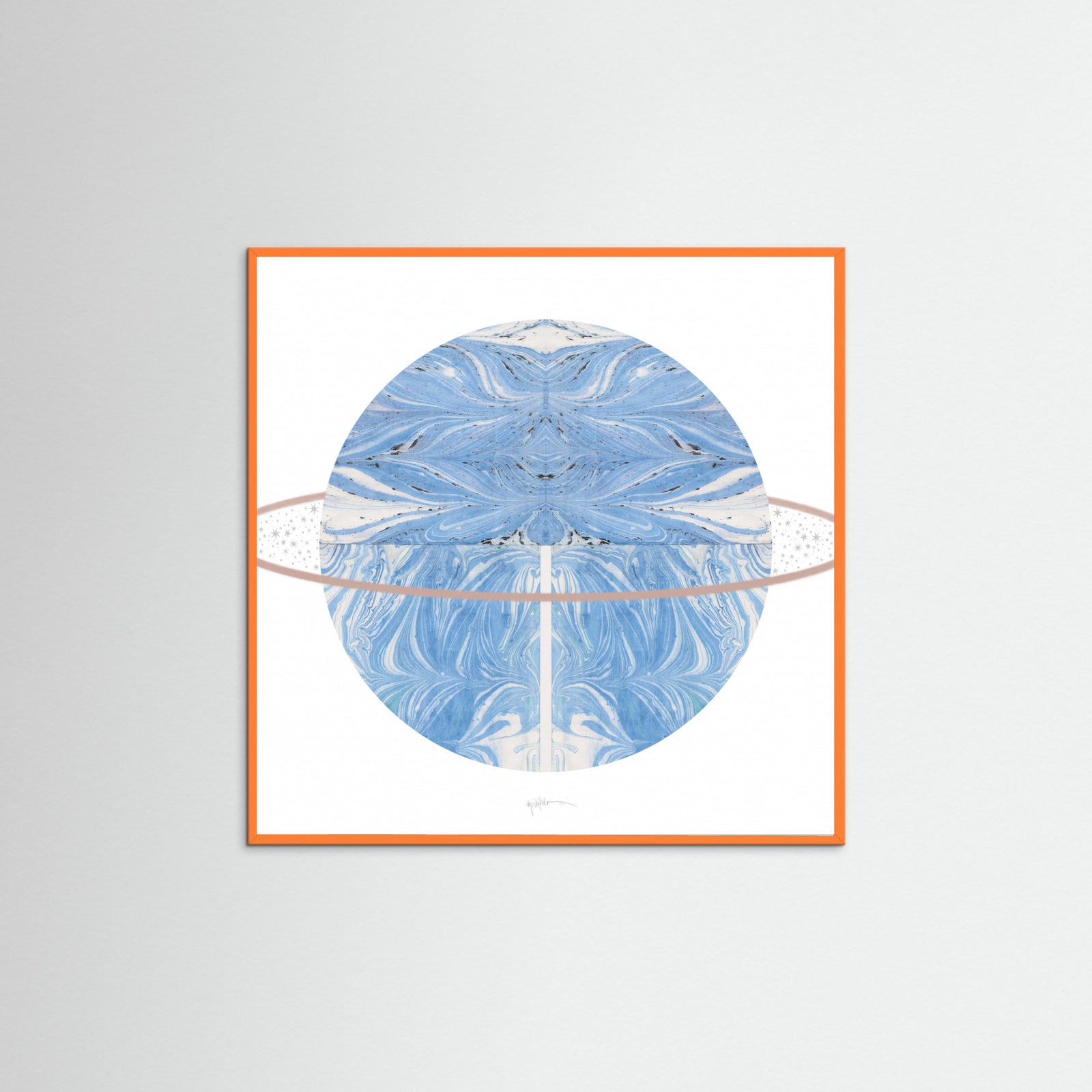 Orange Wood Exoplanet V. Poster
