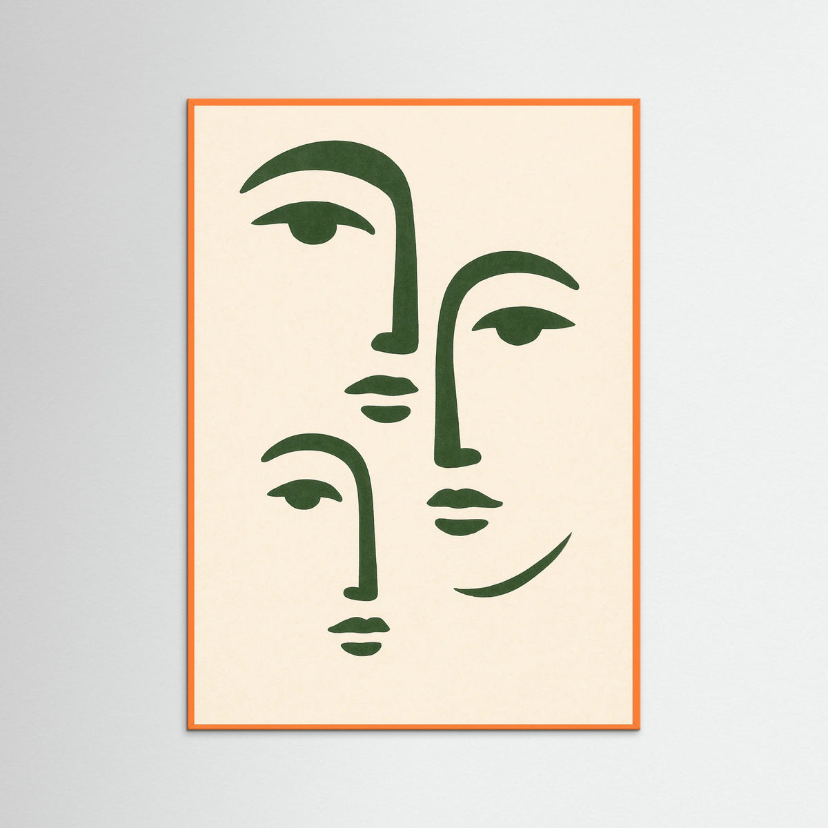 Orange Wood Expression Blue