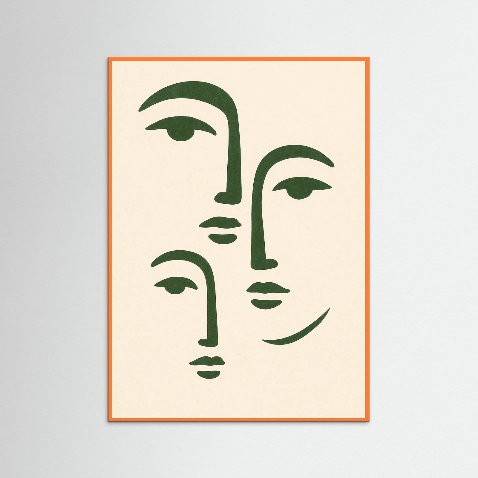 Orange Wood Expression Blue