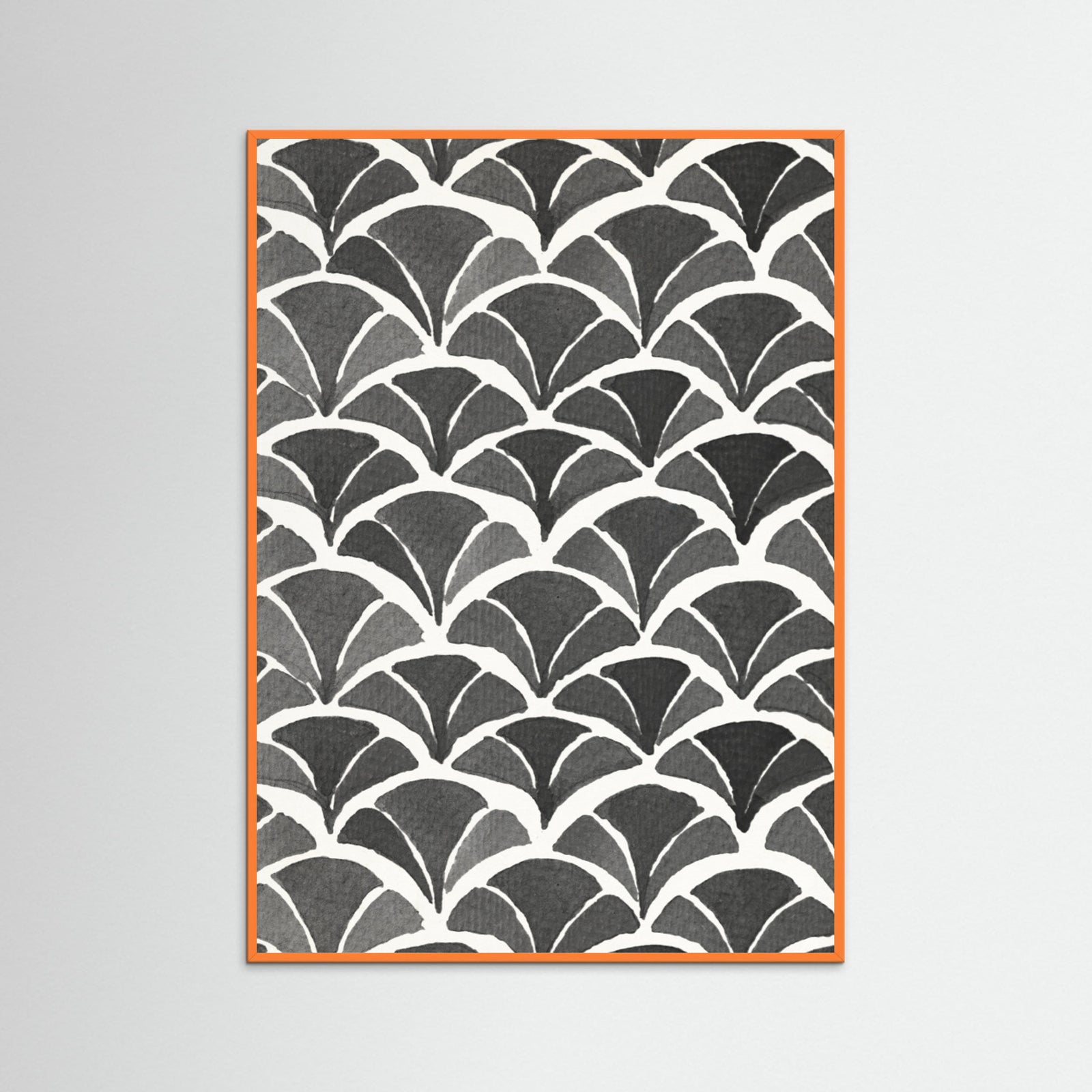 Orange Wood FAN FAN Poster