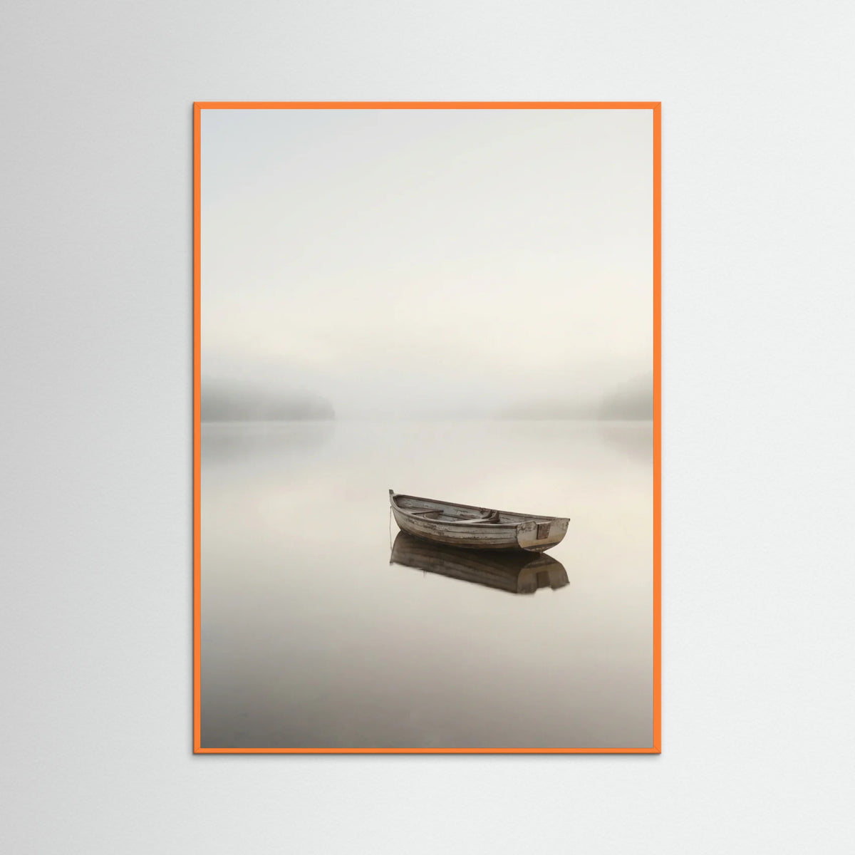 Orange Wood Faded Horizon