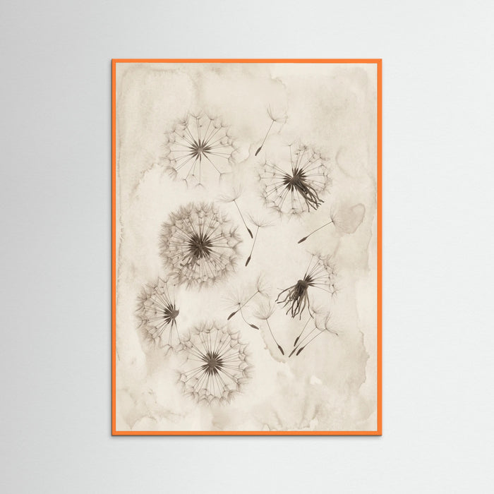 Orange Wood Fading Botanicals