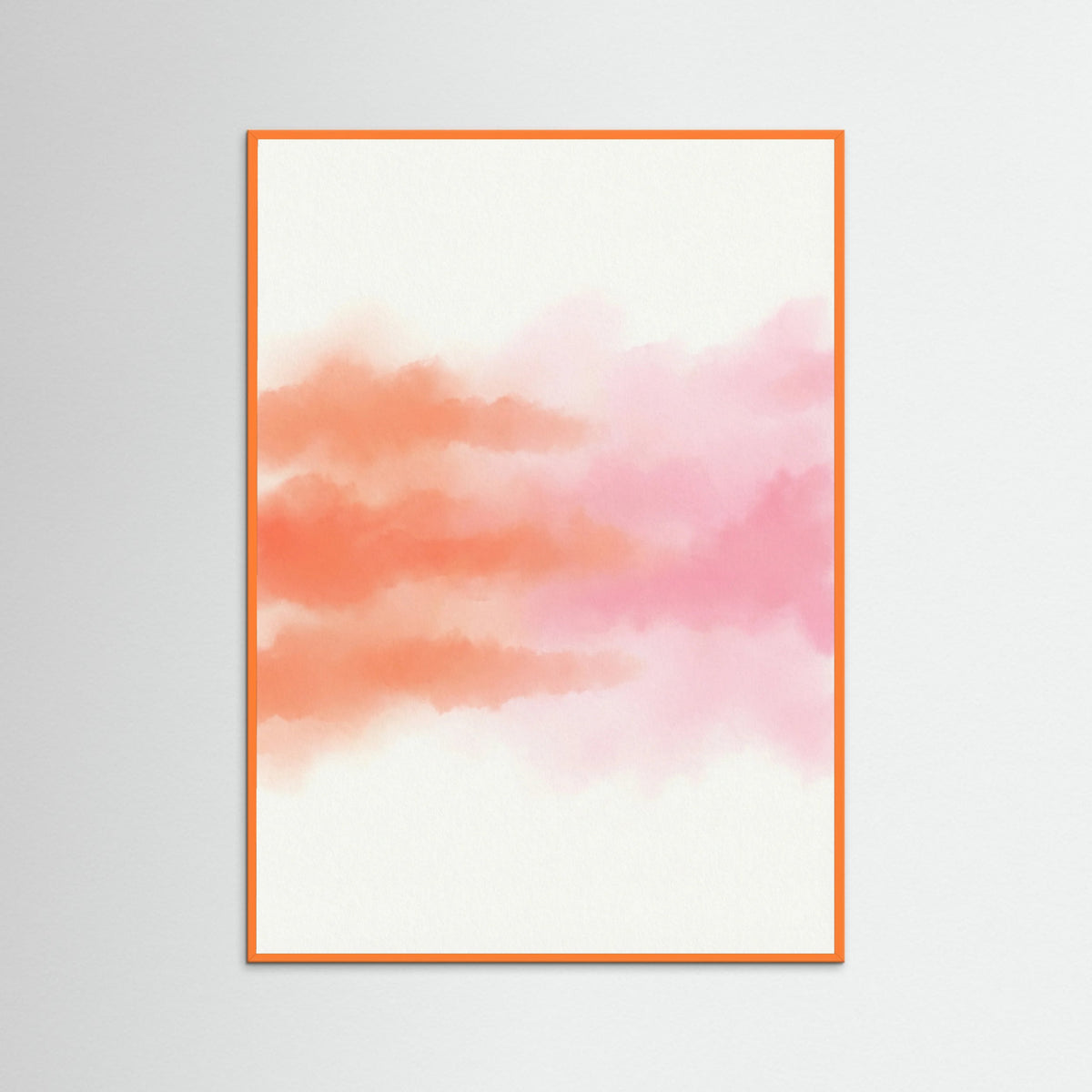 Orange Wood Fading Hues