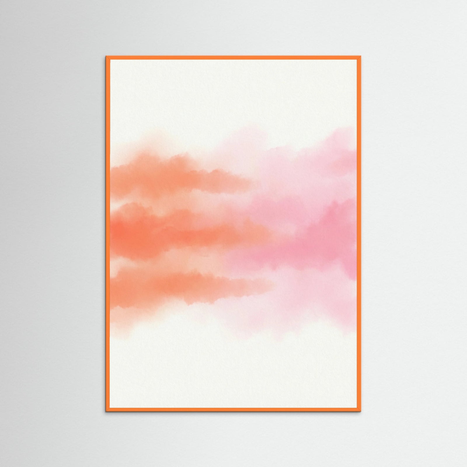 Orange Wood Fading Hues