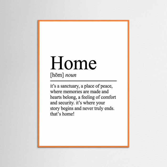 Orange Wood Family Definition Art