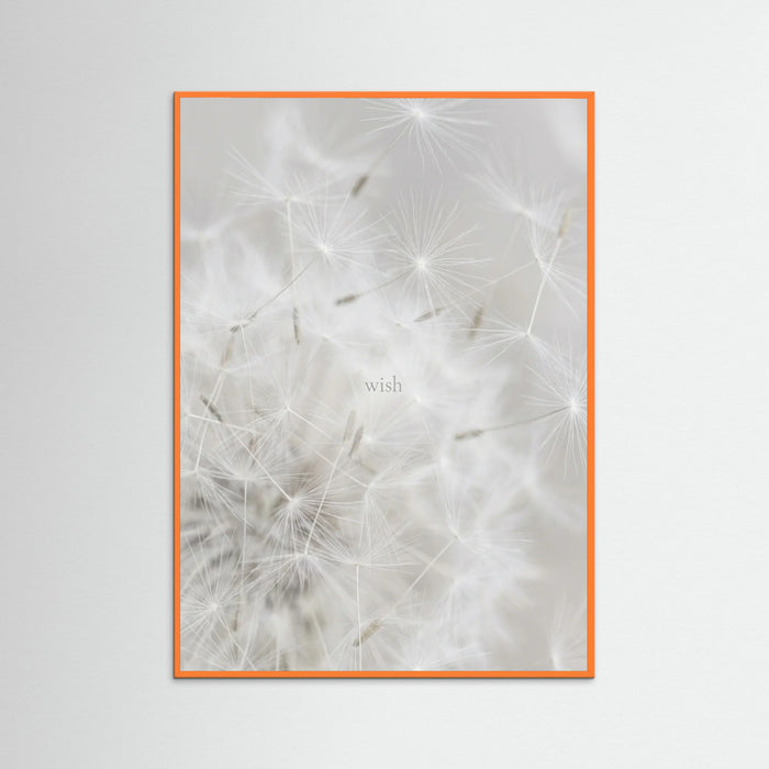 Orange Wood Feathered Dreams