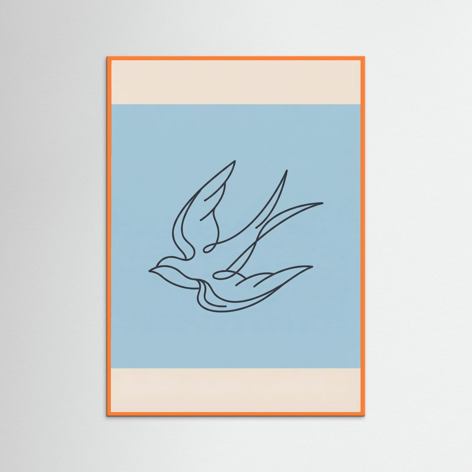 Orange Wood Feline Grace Line