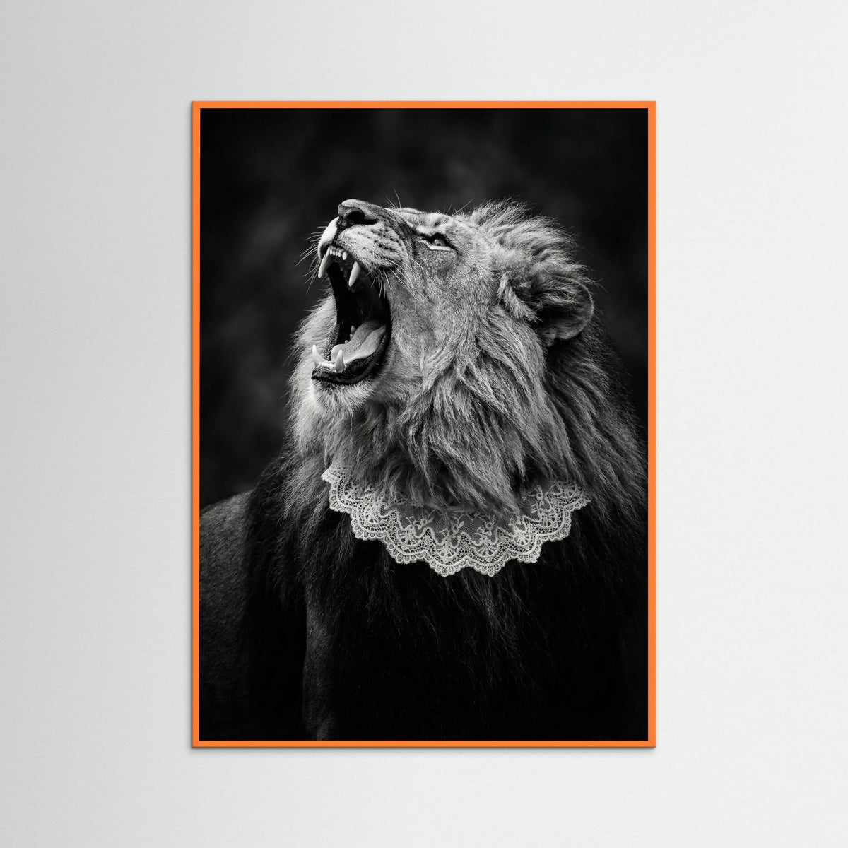 Orange Wood Feline Roar