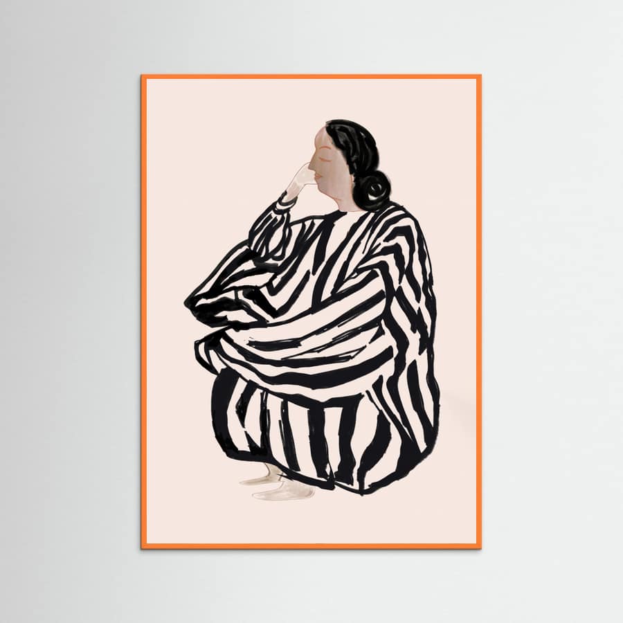 Female Figure 1 Poster – poster and art print