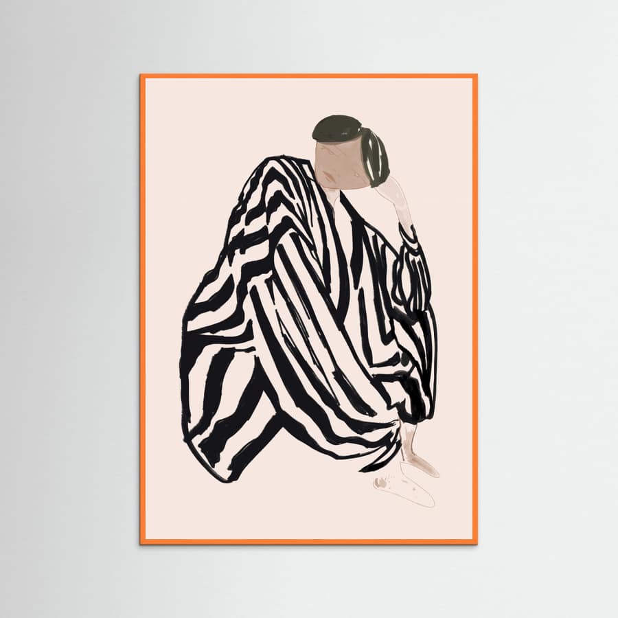 Female Figure 3 Poster – Poster und Kunstdruck