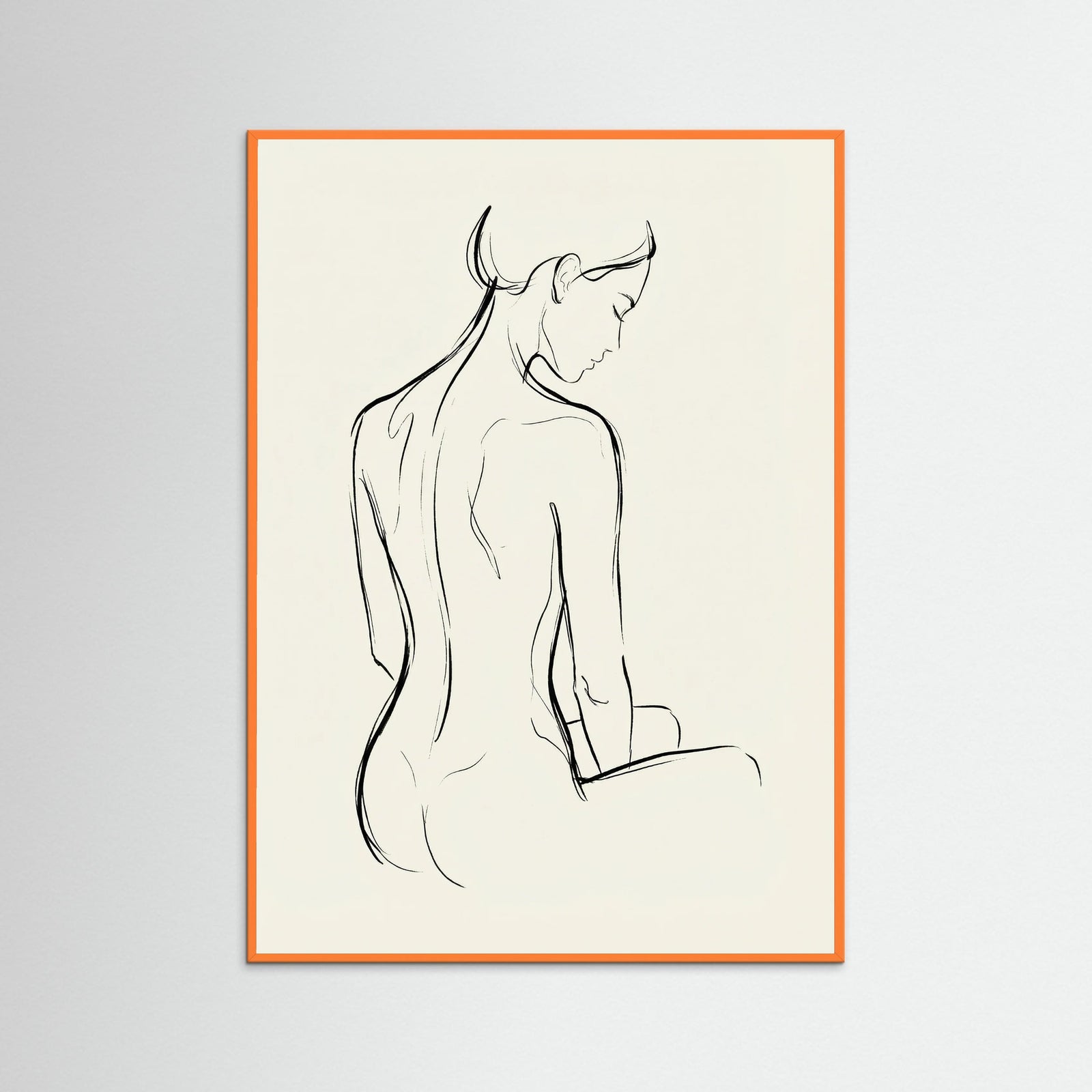 Orange Wood Feminine Form