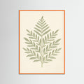 Orange Wood Fern Serenity