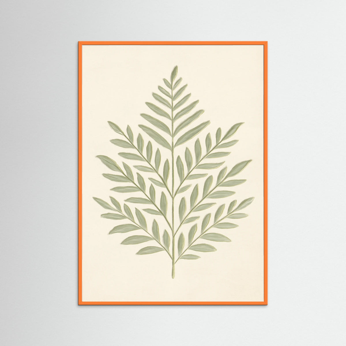 Orange Wood Fern Serenity