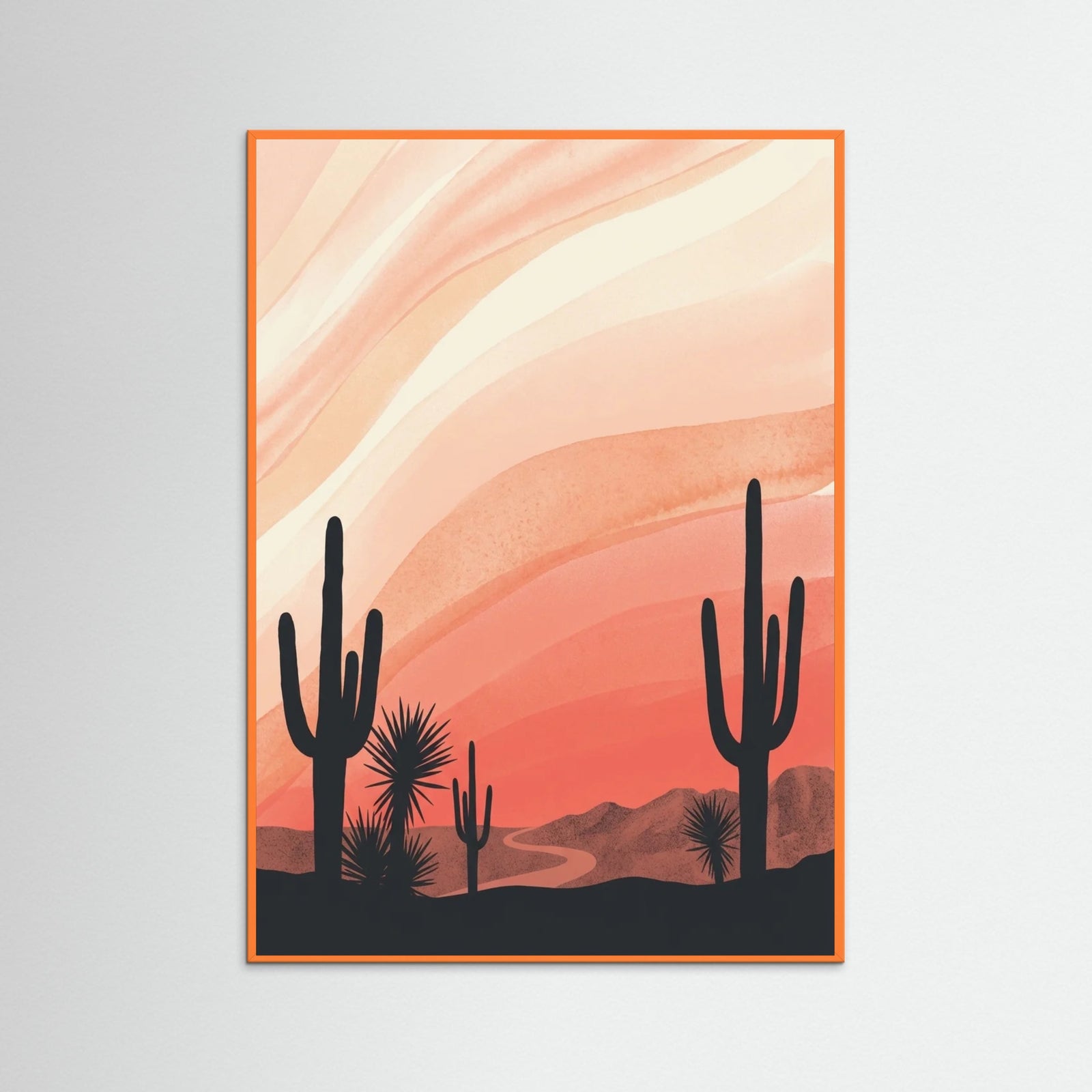 Orange Wood Festival Hues