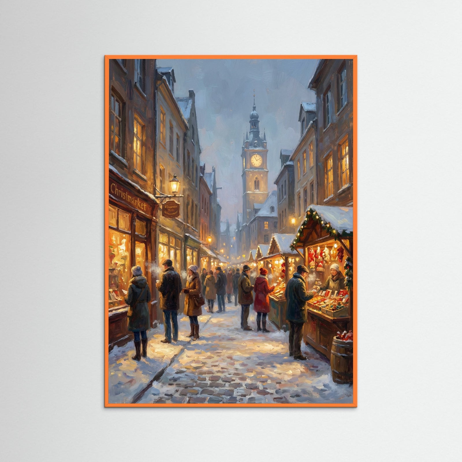 Orange Wood Festive Ice Rink