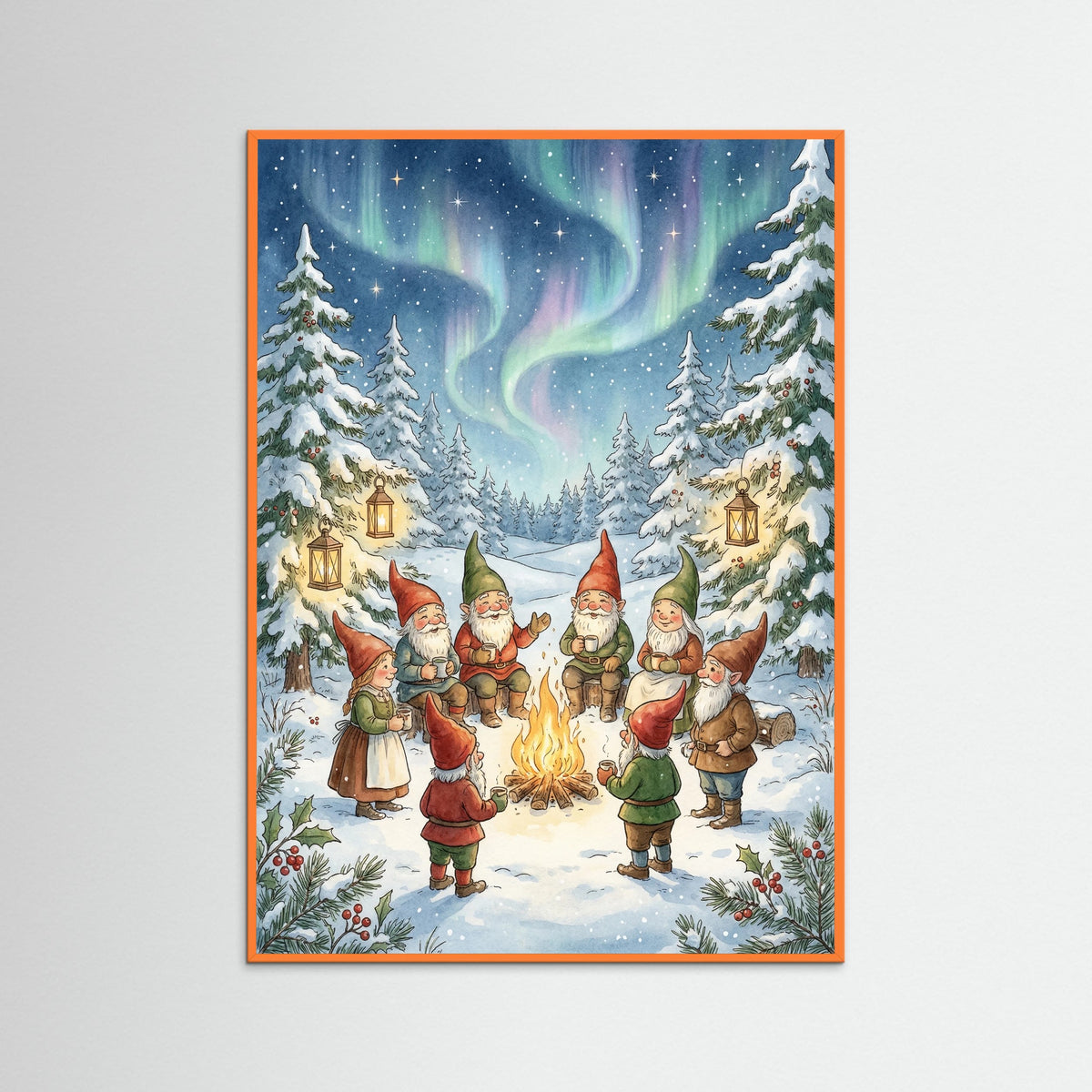 Orange Wood Festive Nordic Journey