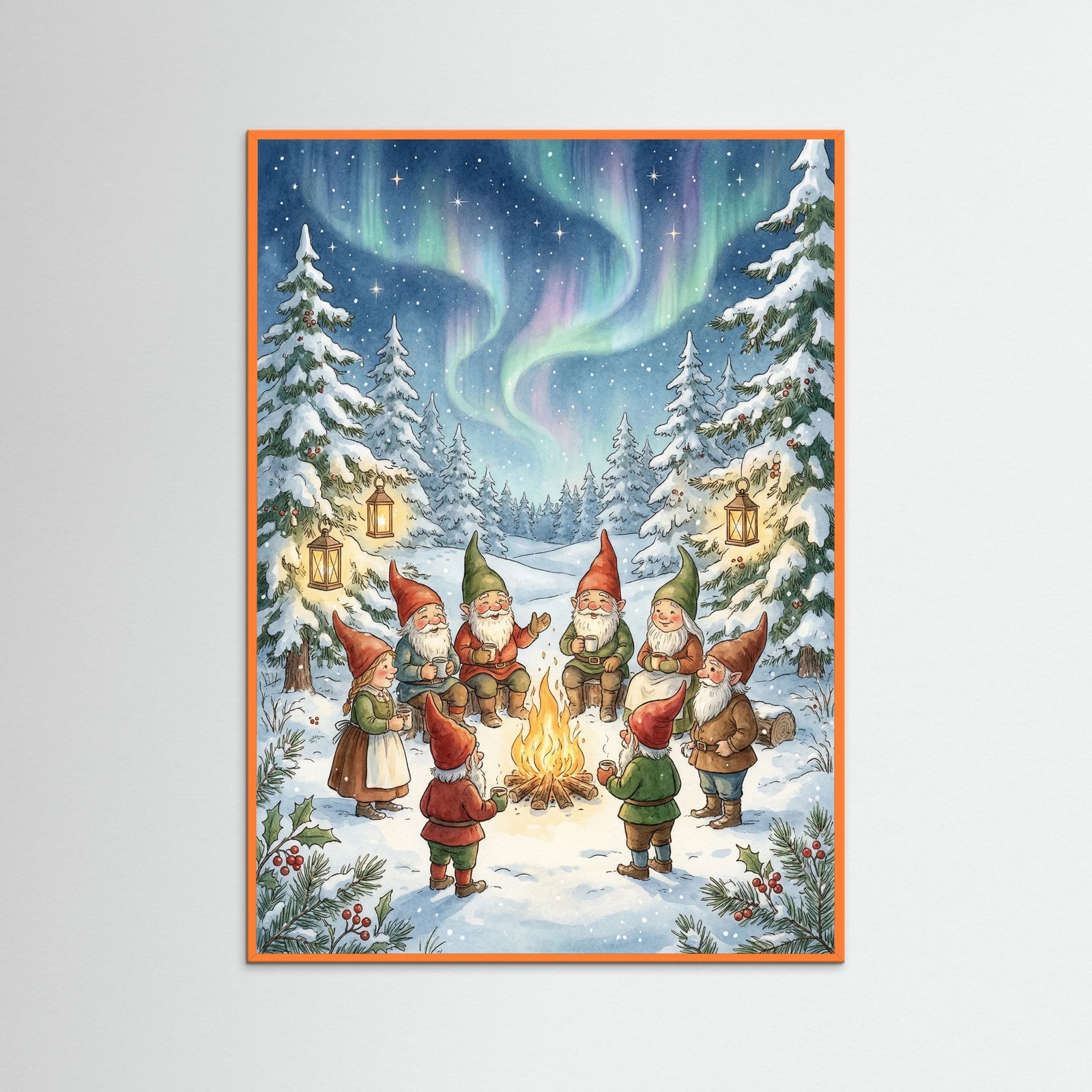 Orange Wood Festive Nordic Journey