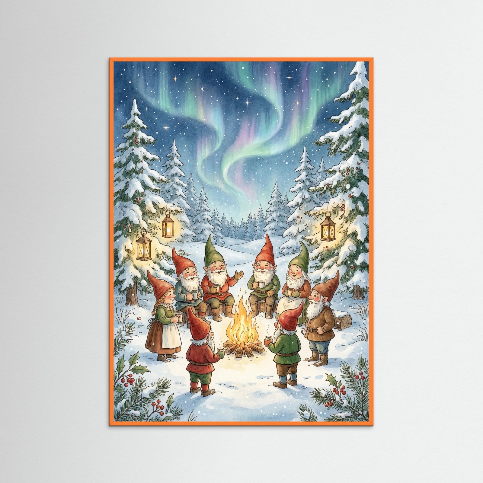 Orange Wood Festive Nordic Journey