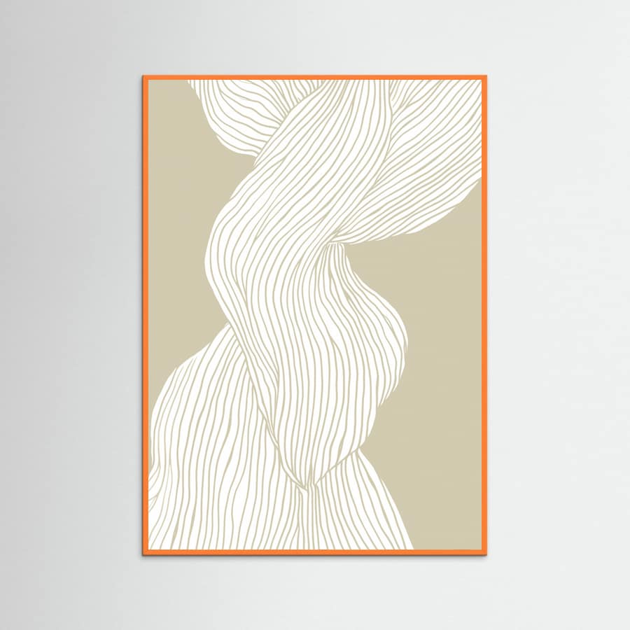 Fibers No 3 Poster – poster and art print