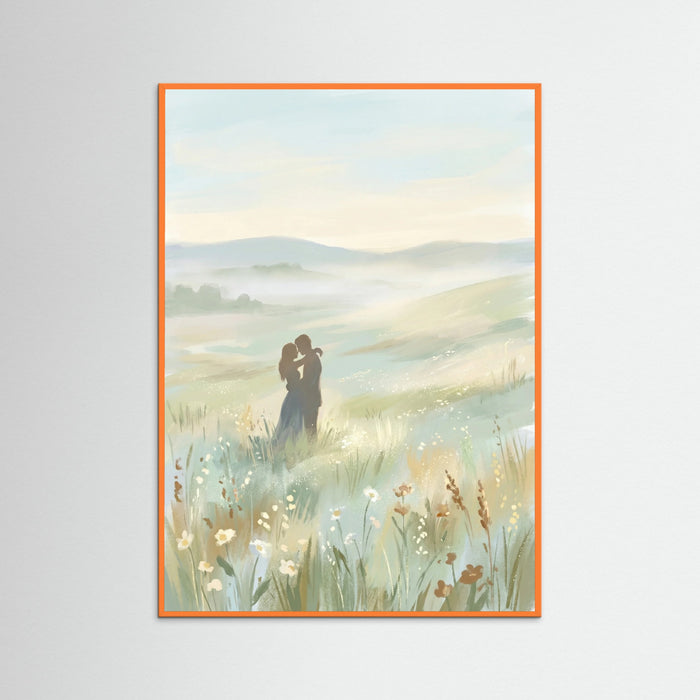 Orange Wood Field of Dreams