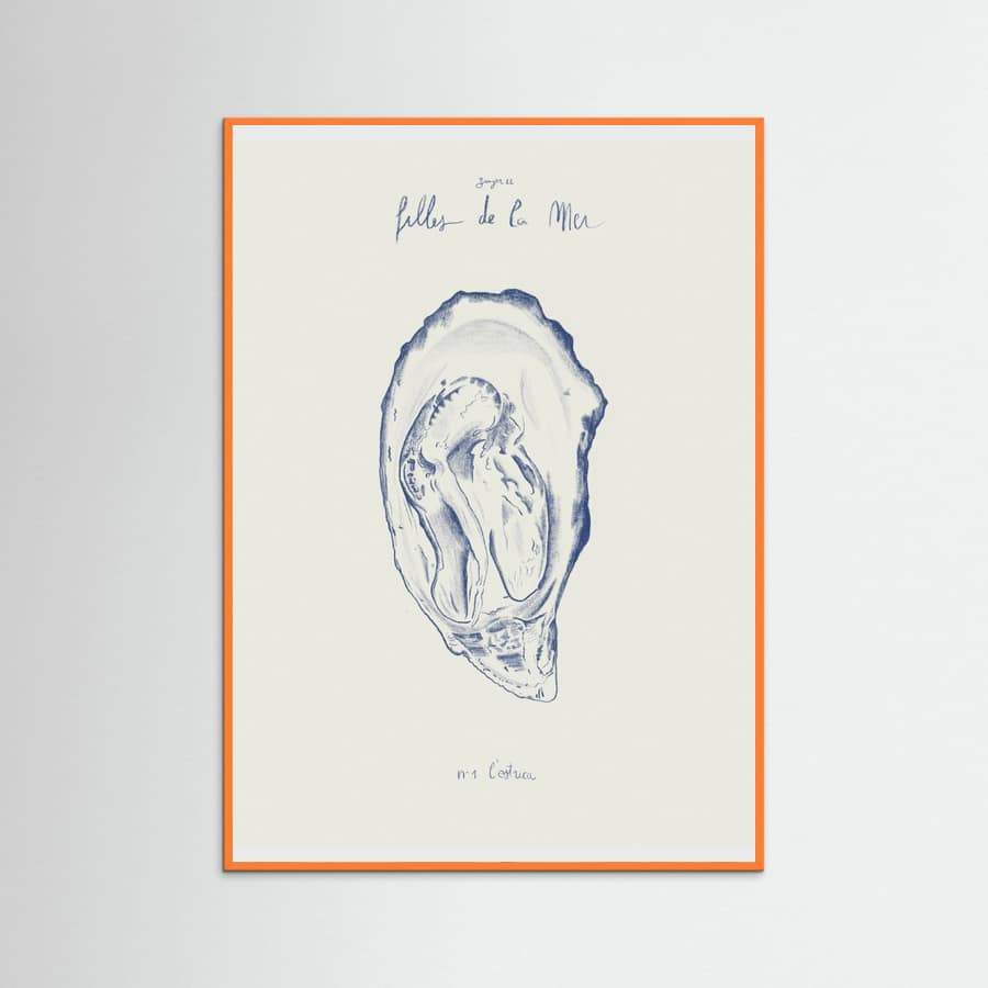 Filles de la mer n.1 - L’ostrica Poster – plakat og kunsttryk