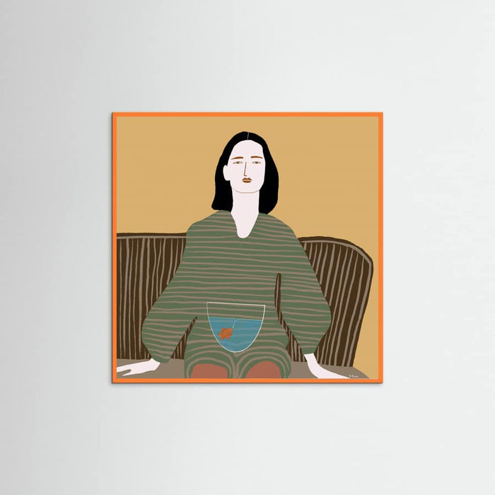 Fish lady Poster – poster och konsttryck