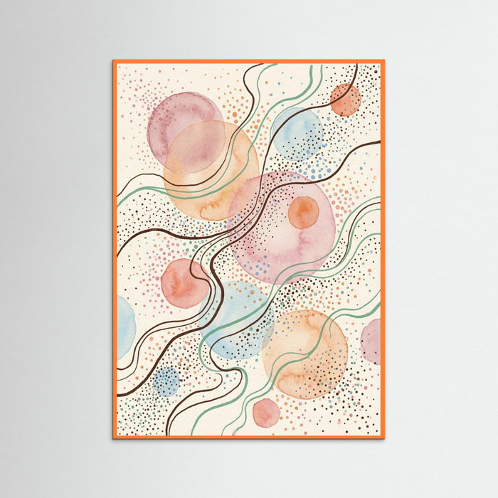 Orange Wood Flourishing Forms