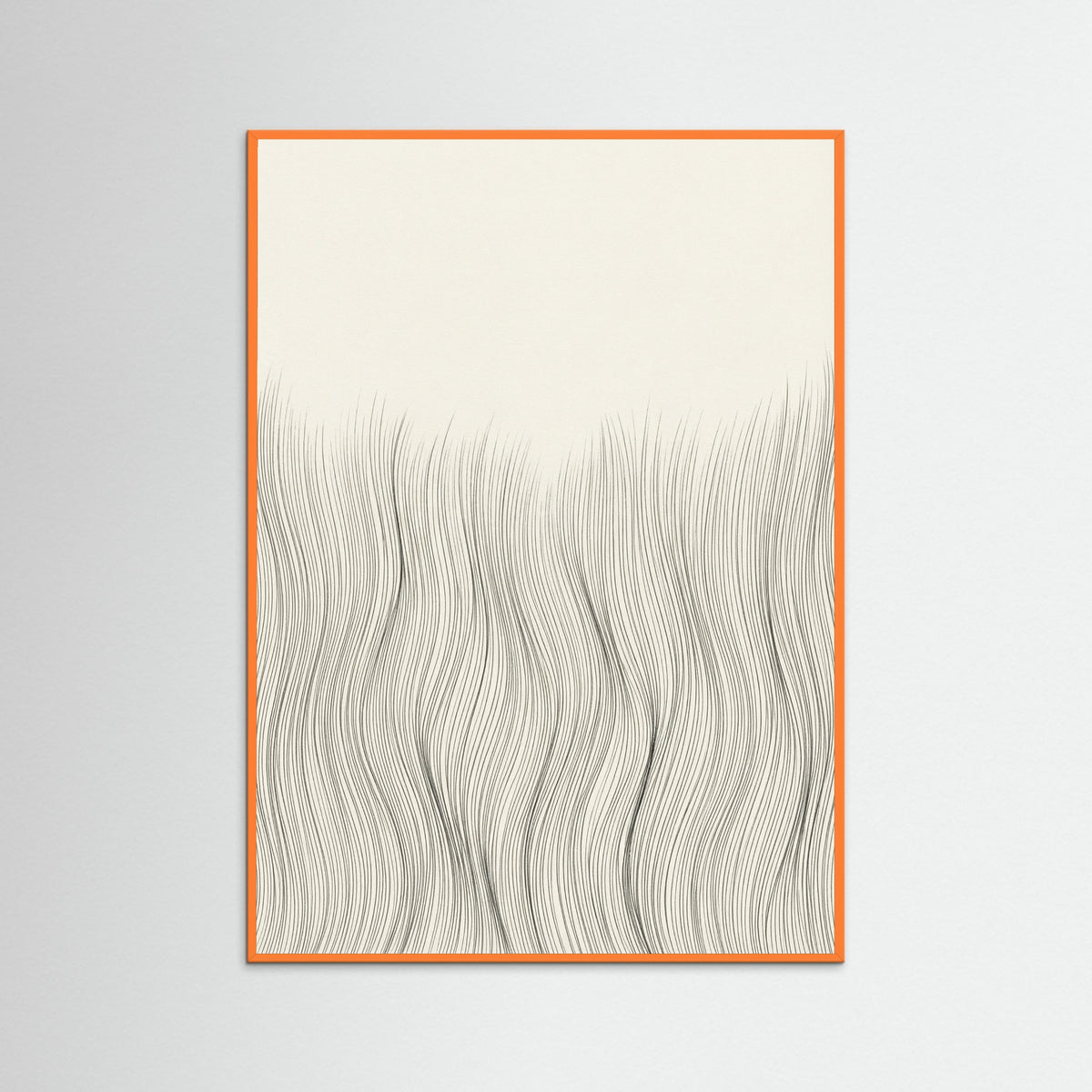 Orange Wood Flowing Horizon