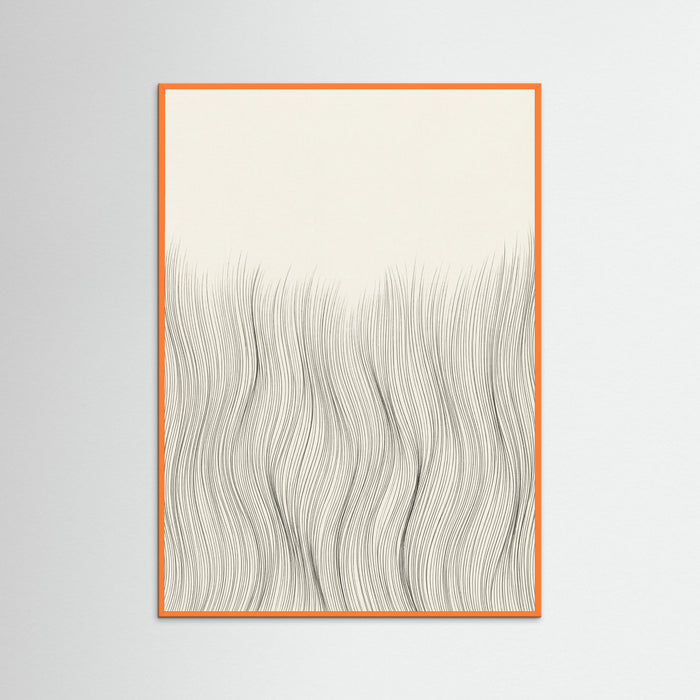 Orange Wood Flowing Horizon
